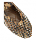 Brown Camel Suede Mayfair Ballet Flat