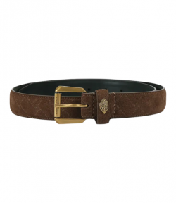 Brown Suede Kensington 30 Belt