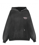 Washed Black Duality Hoodie