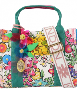 White/Multicolor Extra Small Southbank Tote Bag