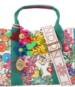 White/Multicolor Extra Small Southbank Tote Bag