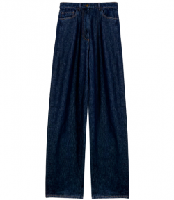 Woman Trousers Evie 3311 D0061 Denim Blu