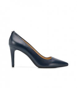 MICHAEL MICHAEL KORS DOROTHY FLEX NAVY LEATHER PUMP