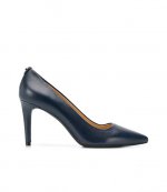 MICHAEL MICHAEL KORS DOROTHY FLEX NAVY LEATHER PUMP