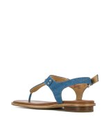 MICHAEL MICHAEL KORS MK DENIM PLATE THONG