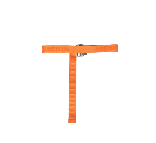 Hp Tapebelt Classic Buckle Orange Grey