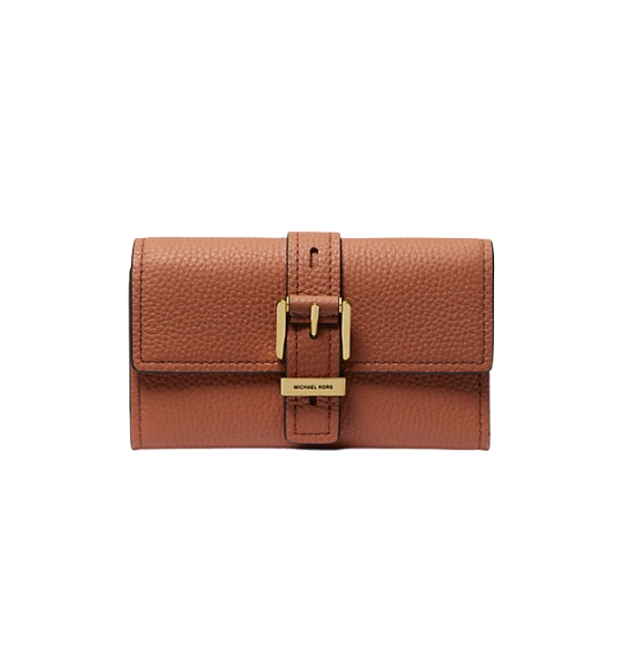 Md Flap Trifold  Luggage Brun Valise Wallet