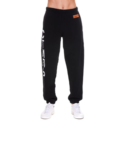 Plain Sweatpants CTNMB Ver Black White