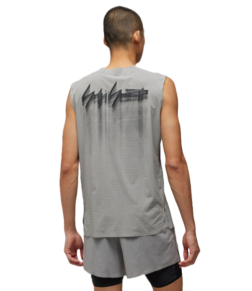 Grey M Run Tank