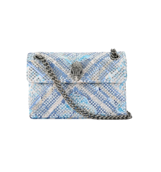 Blue Pal Fabric Mini Kensington Bag