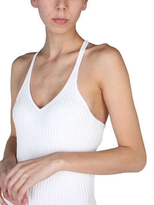 Ribbed Tank Dress