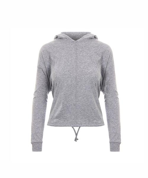 Grey Logo Hoodie