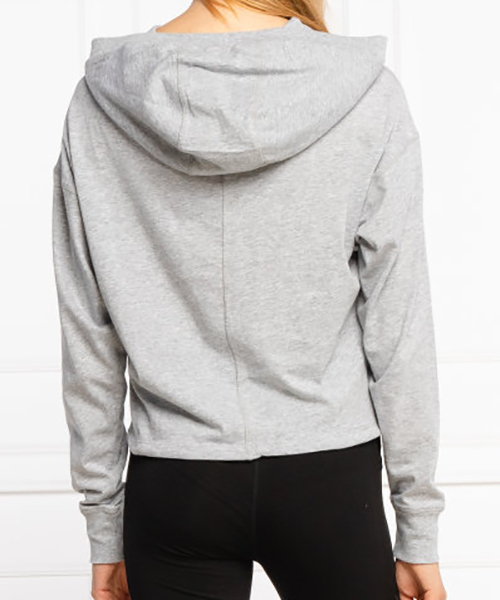Grey Logo Hoodie