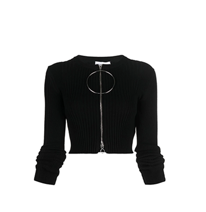Cardigan Black Long Sleeves
