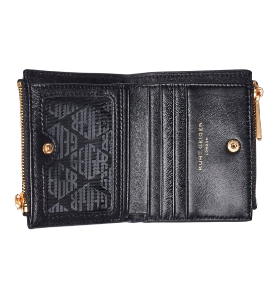 Black Metal Comb Mini Purse Kensington