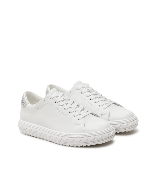 Grove Lace Up White Hot Fix Stones Sneaker