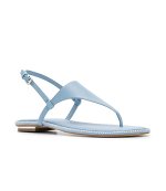 MICHAEL MICHAEL KORS ENID THONG POWDER BLUE SANDAL