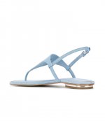 MICHAEL MICHAEL KORS ENID THONG POWDER BLUE SANDAL