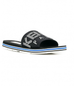KENZO PAPAYA FLAT SPORTY SLIDES