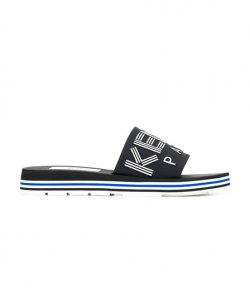 KENZO PAPAYA FLAT SPORTY MULES