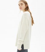 HELMUT LANG ECRU PULL-OVER (SWEATERS)