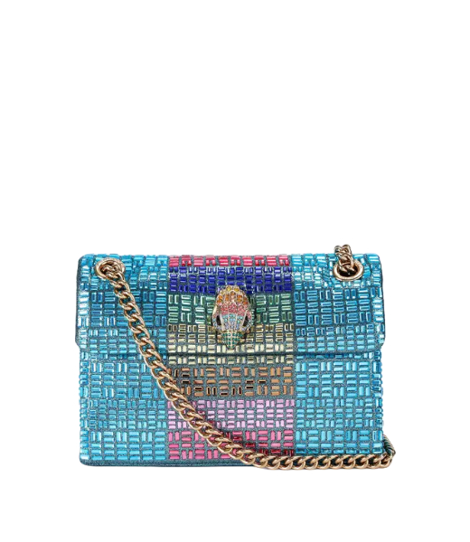 Mini Kensington Crystals Fabric Multicolor Stone Bag