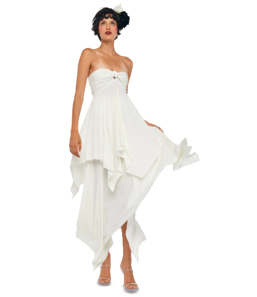 Convertible Cream Dress-Top- Skirt