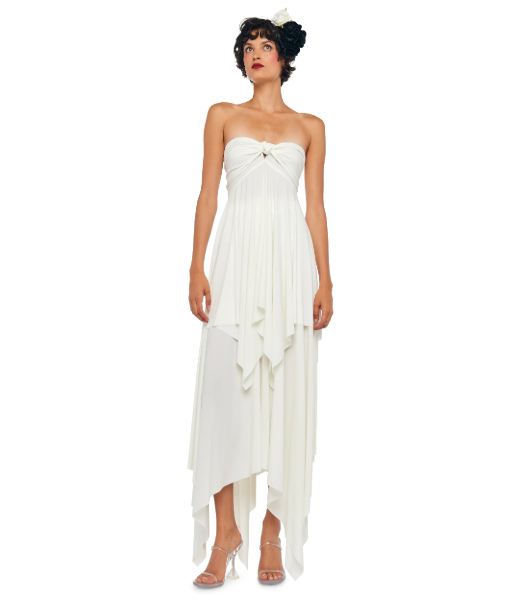 Convertible Cream Dress-Top- Skirt