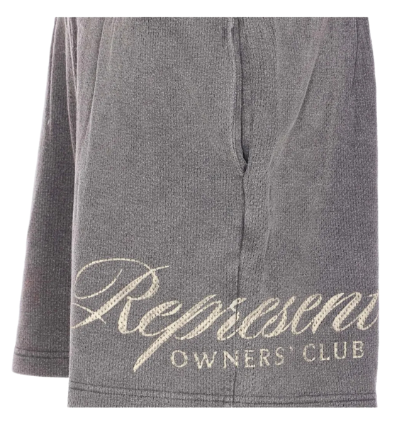Vintage Grey Represent Owners Club Script Shorts