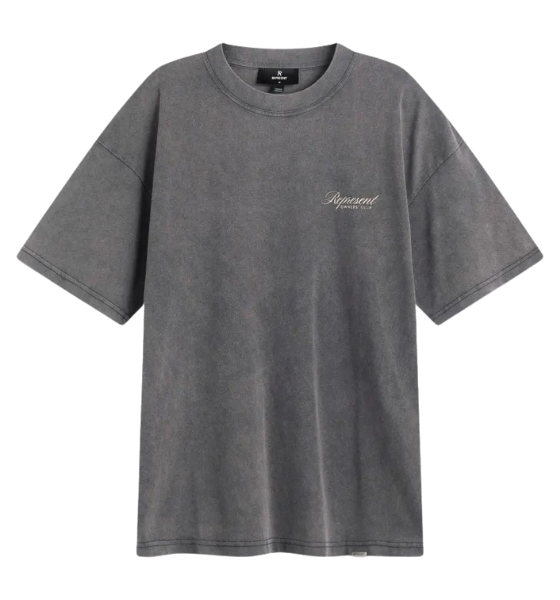 Vintage Grey Represent Owners Club Script T-Shirt