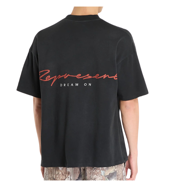 Stained Black Chrome Flight T-Shirt