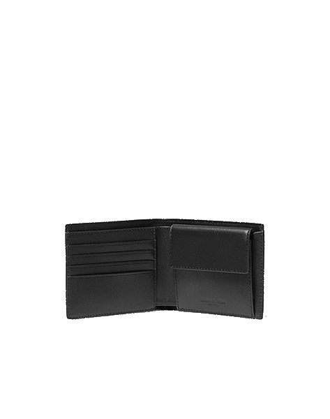 Black Billfold W Coin Pocket