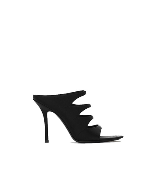 Lolita 105 Black Logo Sandal