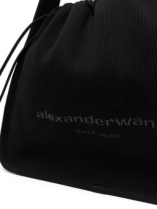 Black Ryan Large Tote Bag