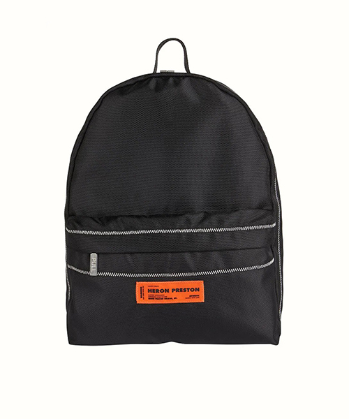 Black Nylon Backpack