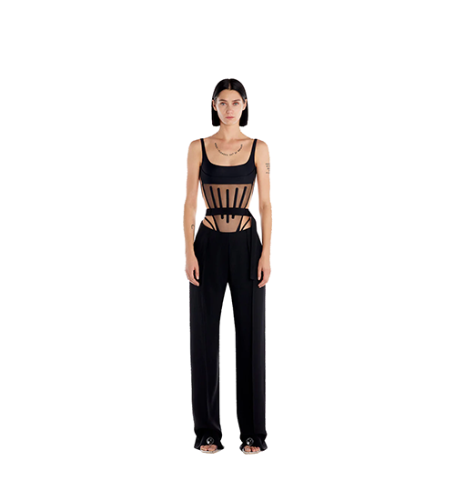 Mugler Black Trousers