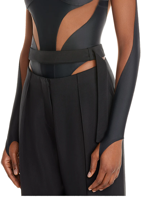 Mugler Black Trousers