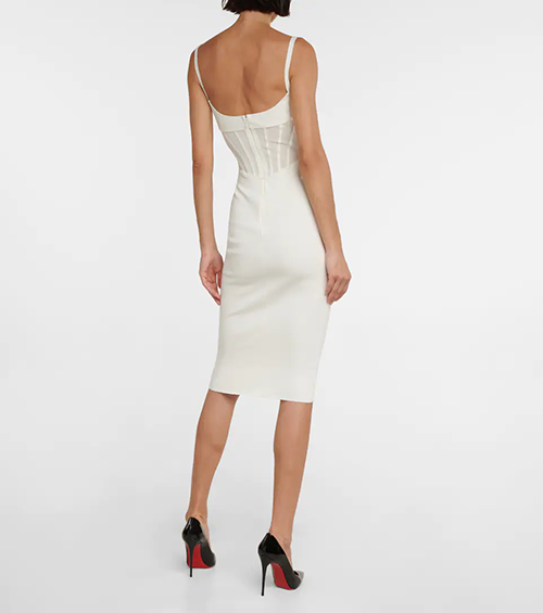 White Corset Dress
