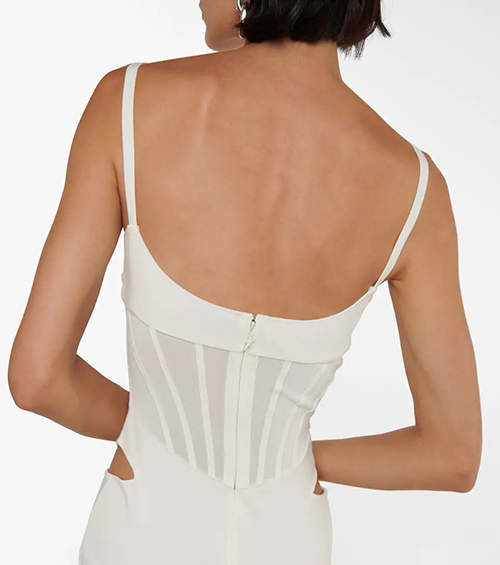 White Corset Dress