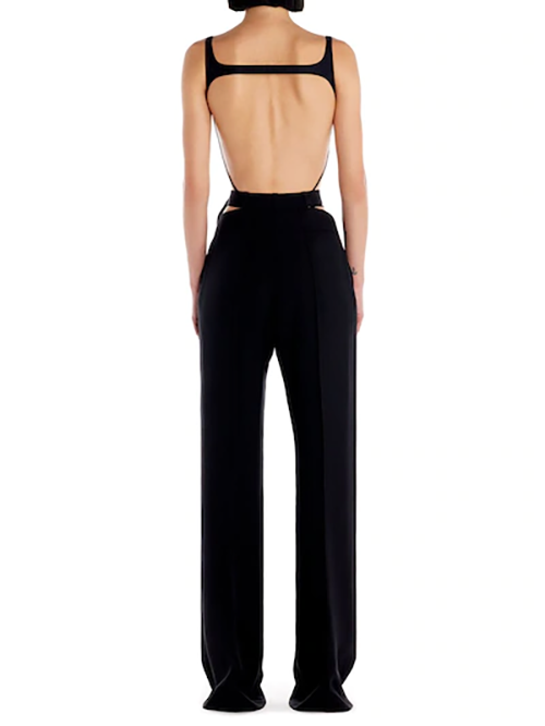 Mugler Black Corset Body