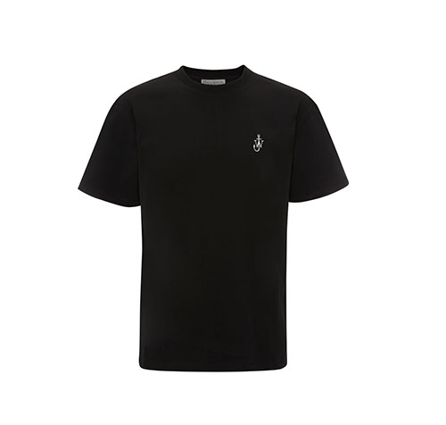 Swirl Logo Classic Black T-Shirt
