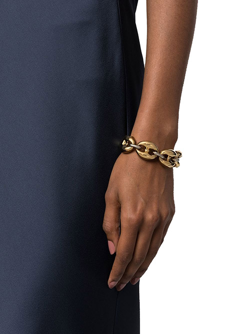 X Eight Gold Silver Bracelet