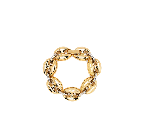 X Eight Gold Silver Bracelet