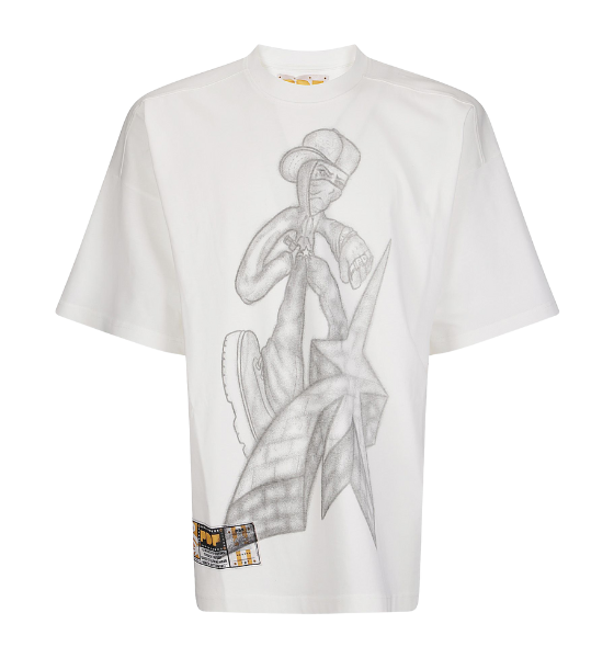 The Boy White Writer T-Shirt
