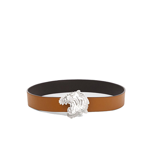 Tiger Varsity Wide Reversible Belt