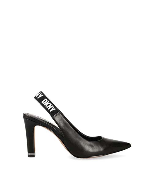 Black Slingback Pump