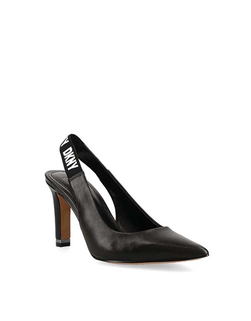 Black Slingback Pump