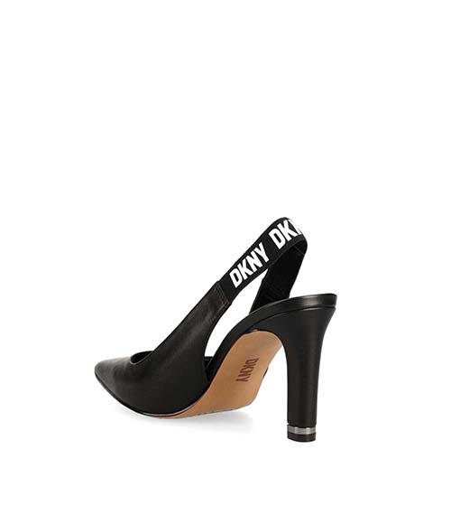 Black Slingback Pump