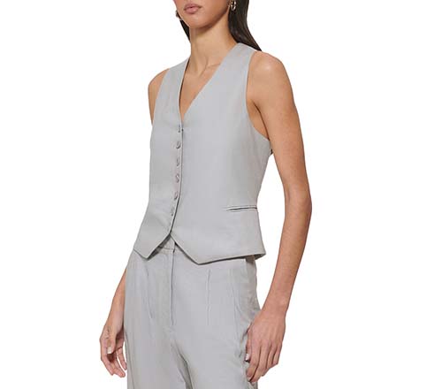 Grey Dkny Vest