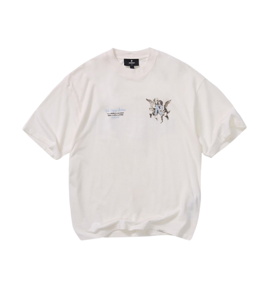 Flat White Represent Legacy Cherubs T-Shirt
